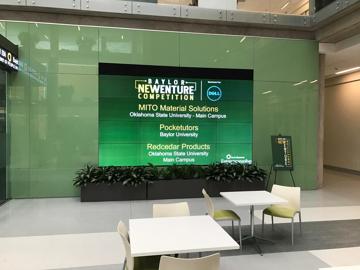 The Redcedar Product name up in lights.