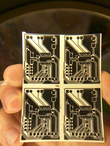 With the copper removed, and the transfer still on.