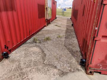 Sensors in the canyon floor