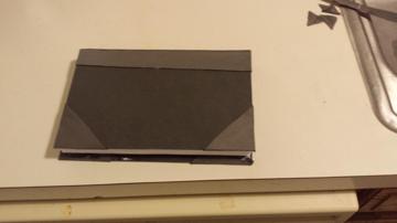 Hardcover bookbinding with cloth and matboard is a nice way to keep your documents on the shelf.