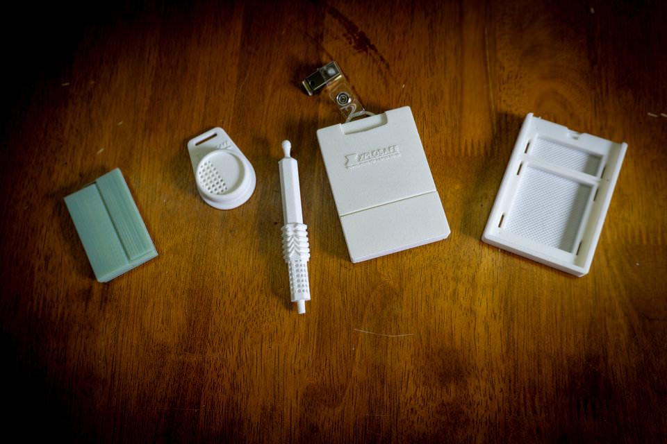 3D printed badges being used by Xplosafe